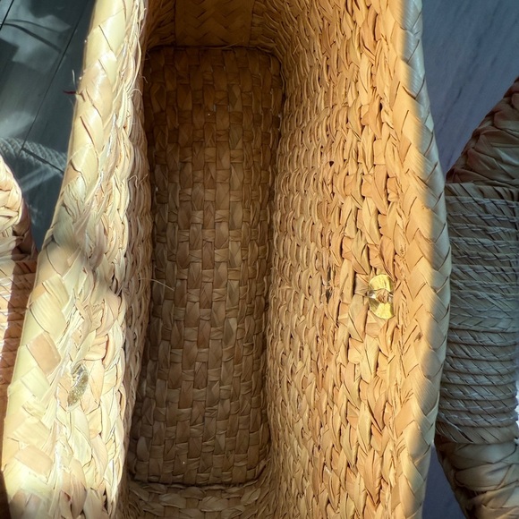 Hand woven bag - Mexican 4”x8”x10” Red Boho Casual - Picture 8 of 11